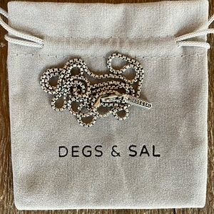 Degs & Sal silver necklace